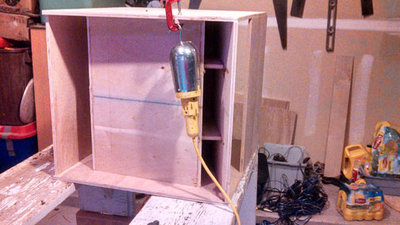 Panel 7 was cut from a newer cut of 21' width ply that was about an 1/8 shorter than the first 6 panels. the cab was square until i installed this panel. For the next tuba panels 1 and 7 are going to be cut consecutively and i'll see what happens.