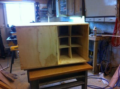 Waiting for the glue to dry.<br />This was yesterday around noon I was done.<br />Not until today was the glue dry, that wait was the hardest for me.