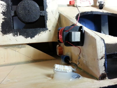 Removed silicone from components later after testing because I realized they might require heat dissipation.
