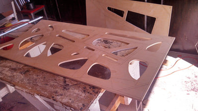 finished Center panel