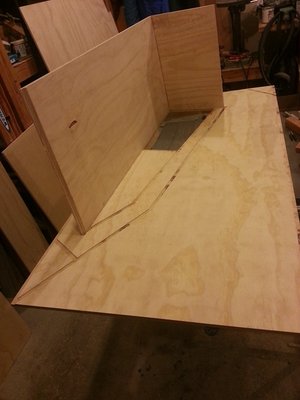 Glued and screwed
