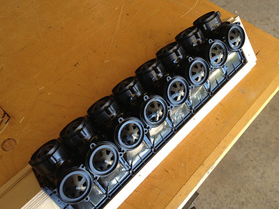 Putting them together on the assembly jig (again from Bill's plans).