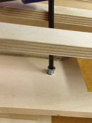 Install with a hex key. Interesting thing, they are 1/4&quot;-20 threads but use a 6mm hex to drive them in.