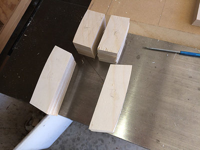 All the pieces finished.