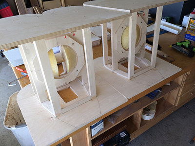 Each piece was individually trimmed to fit as they were installed.