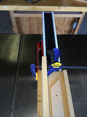 Top view of the jig.