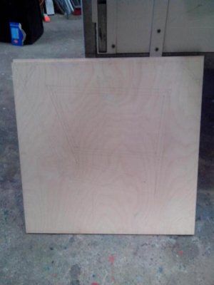the panel layout drawn on the first side panel