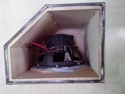 it was installed with gasket tape + some caulk around the edge to make sure there are no leaks. the cvx isn't intended to be front mounted