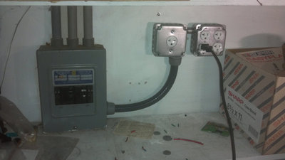 My new 240V outlet