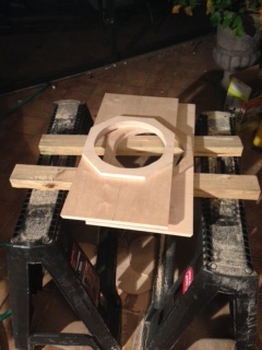 the correctly measured and cut baffles and spacers.