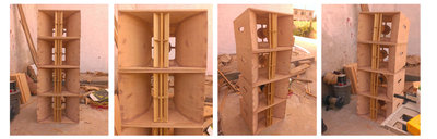 Sanded Cabs. Test fitting Horns