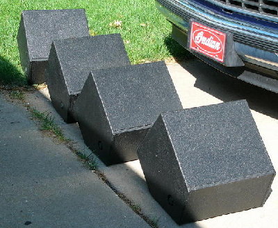 Wedgehorn 8s coated with Plastikote