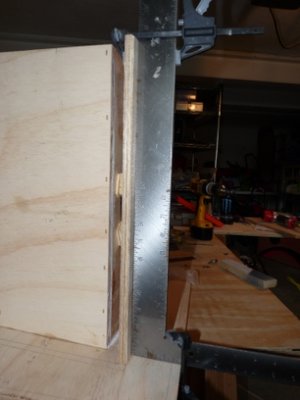 The speaker retaining blocks on panel #2 are very close to panel #5 here.