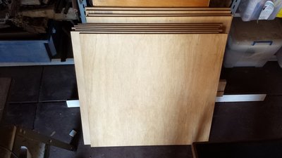 All 10 sides cut, drilled and marked.