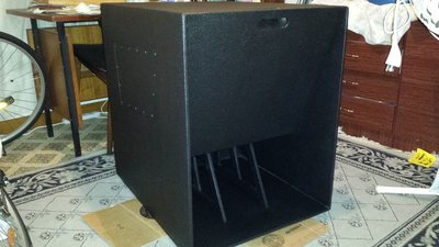 cab 1 finished, awaiting corner/castor install