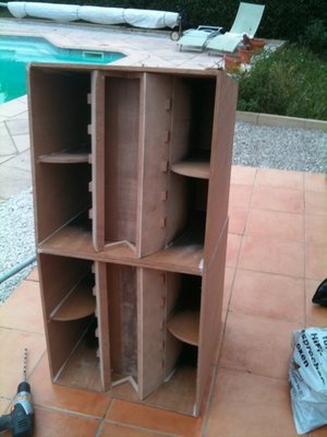 and now let's fill the holes, sand, paint, sand etc...