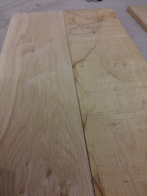 Not too bad finish but not flat.  In the end I faced off in the CNC - something I should have done to start